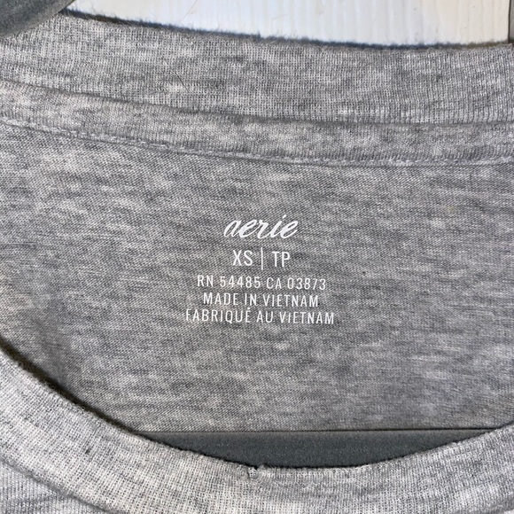 Aerie Oversized Cropped T-Shirt - Picture 3 of 3